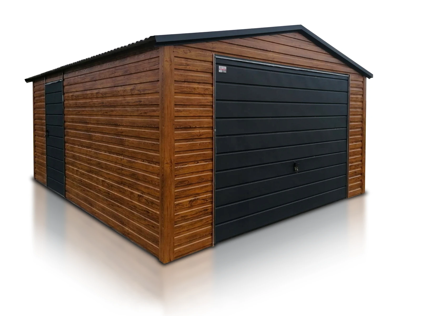 Garaż blaszany 4x5m