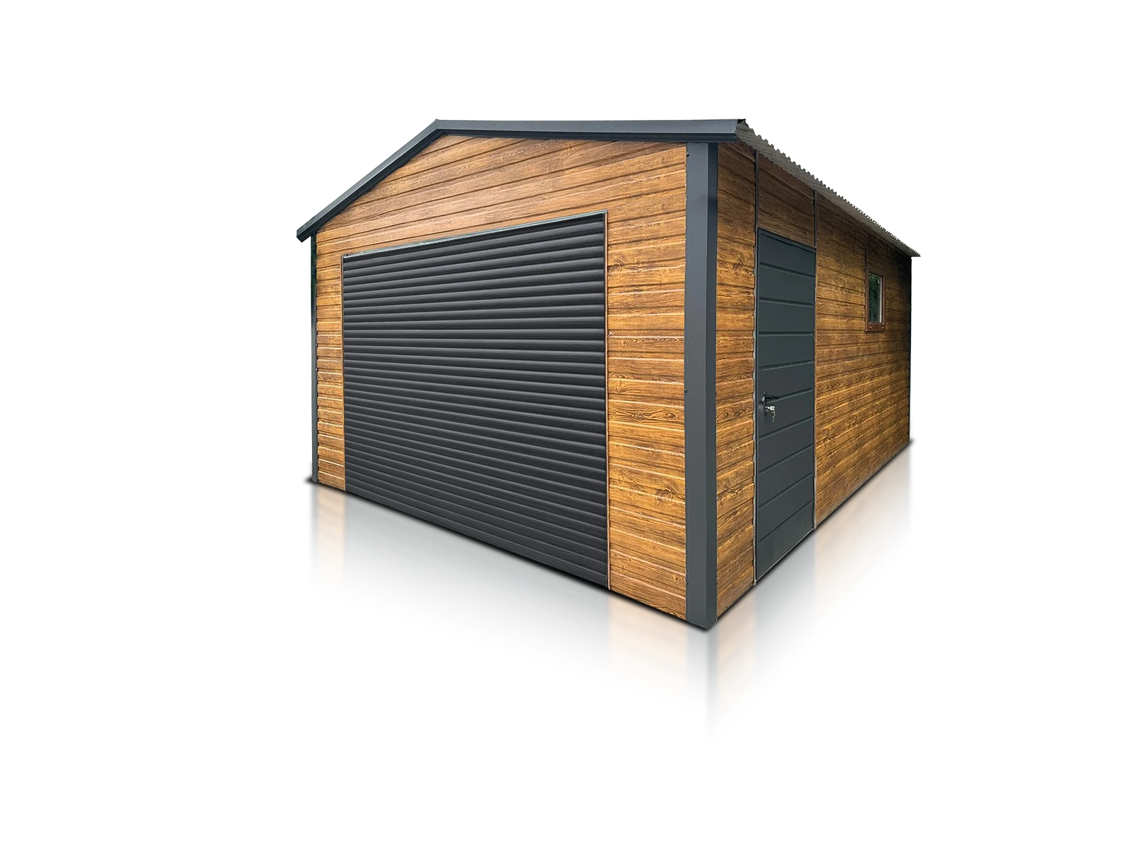 Garaże blaszane z bramą rolowaną Strzegom