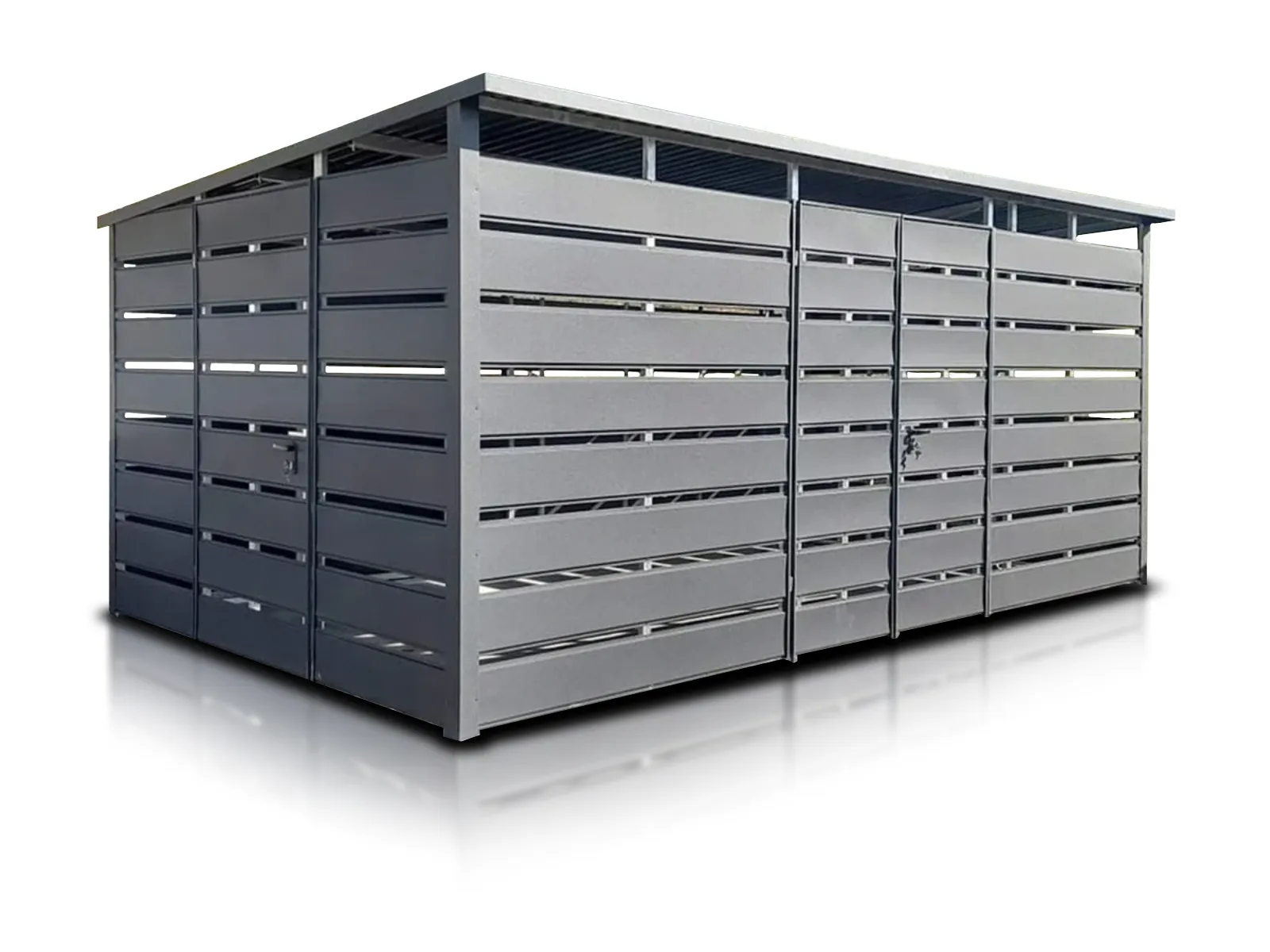 Wiata śmietnikowa 5x3m