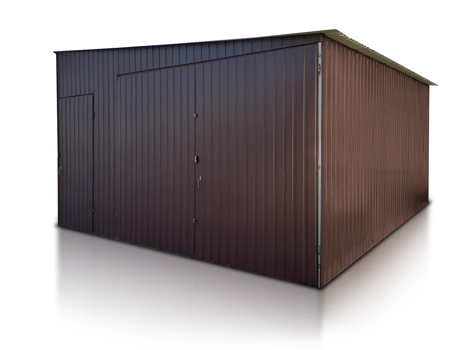 garaż blaszany jednostanowiskowy 4x5m
