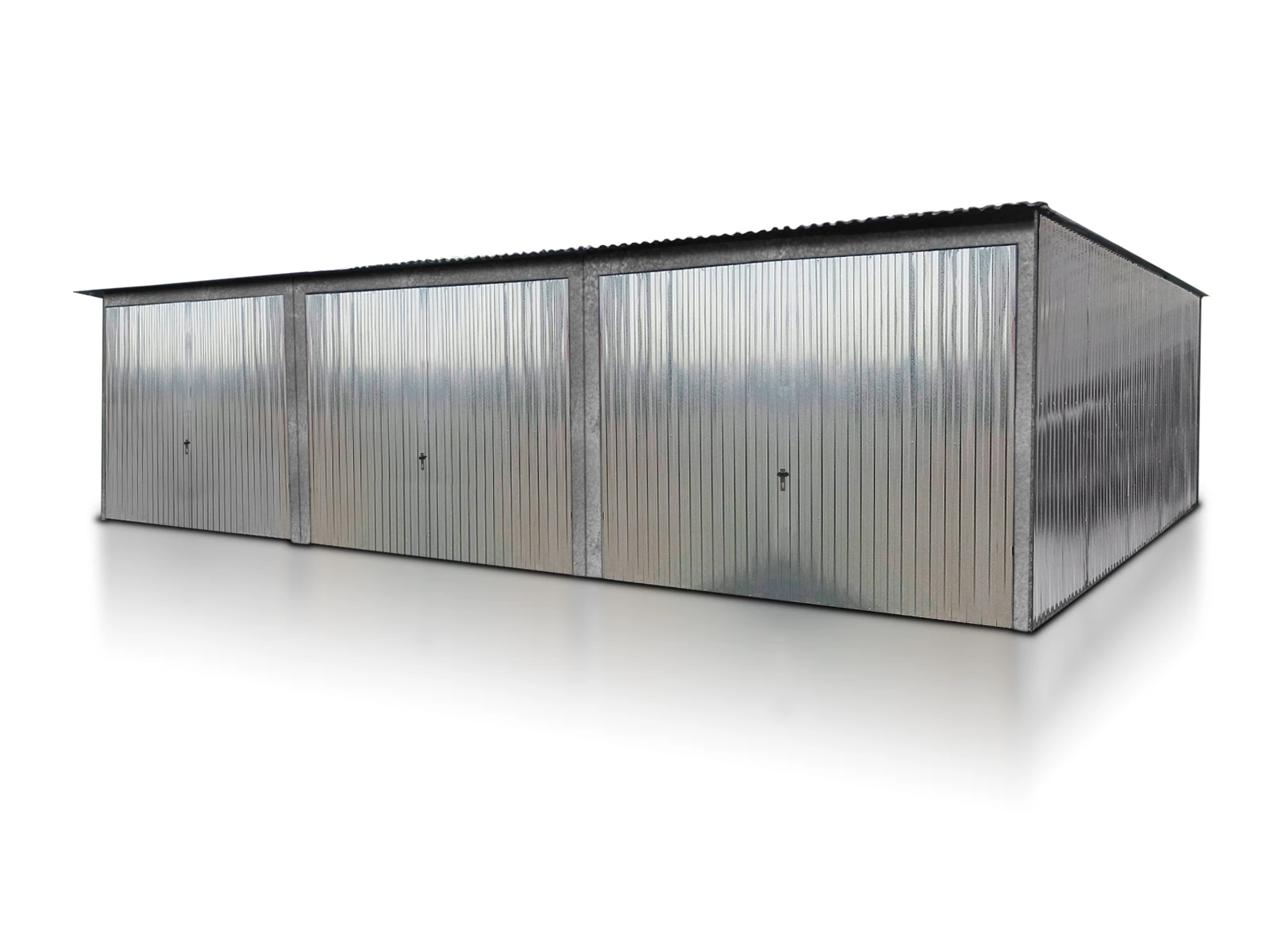 Garaz Trzystanowiskowy 9X5 M Ocynk