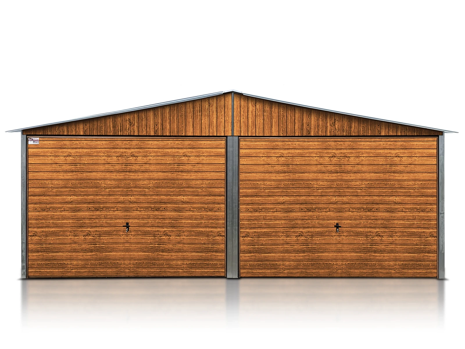 Blaszak Dwustanowiskowy 6X5 M Dach Dwuspadowy