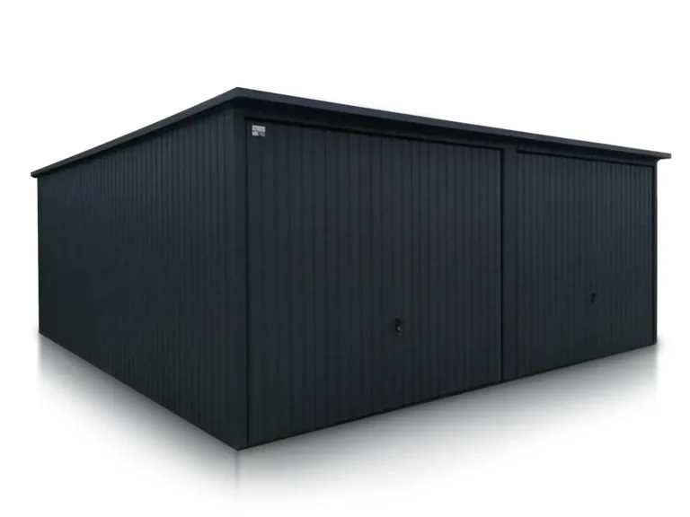 Garaż blaszany 6x6m