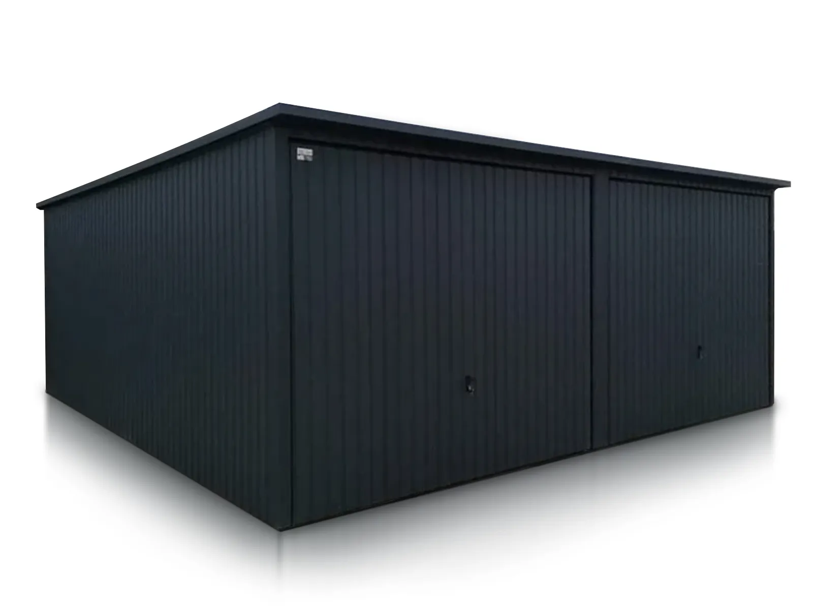 Garaz Blaszany 6X6M Dwustanowiskowy