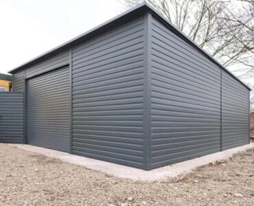 Garaż blaszany 7x8 Hala blaszana hala stalowa blaszaki