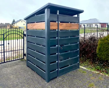 Nowoczesne wiaty śmietnikowe wiata śmietnikowa 1.5x1.5