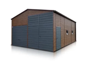 magazyn hala blaszana 6x8 nowoczesne garaze