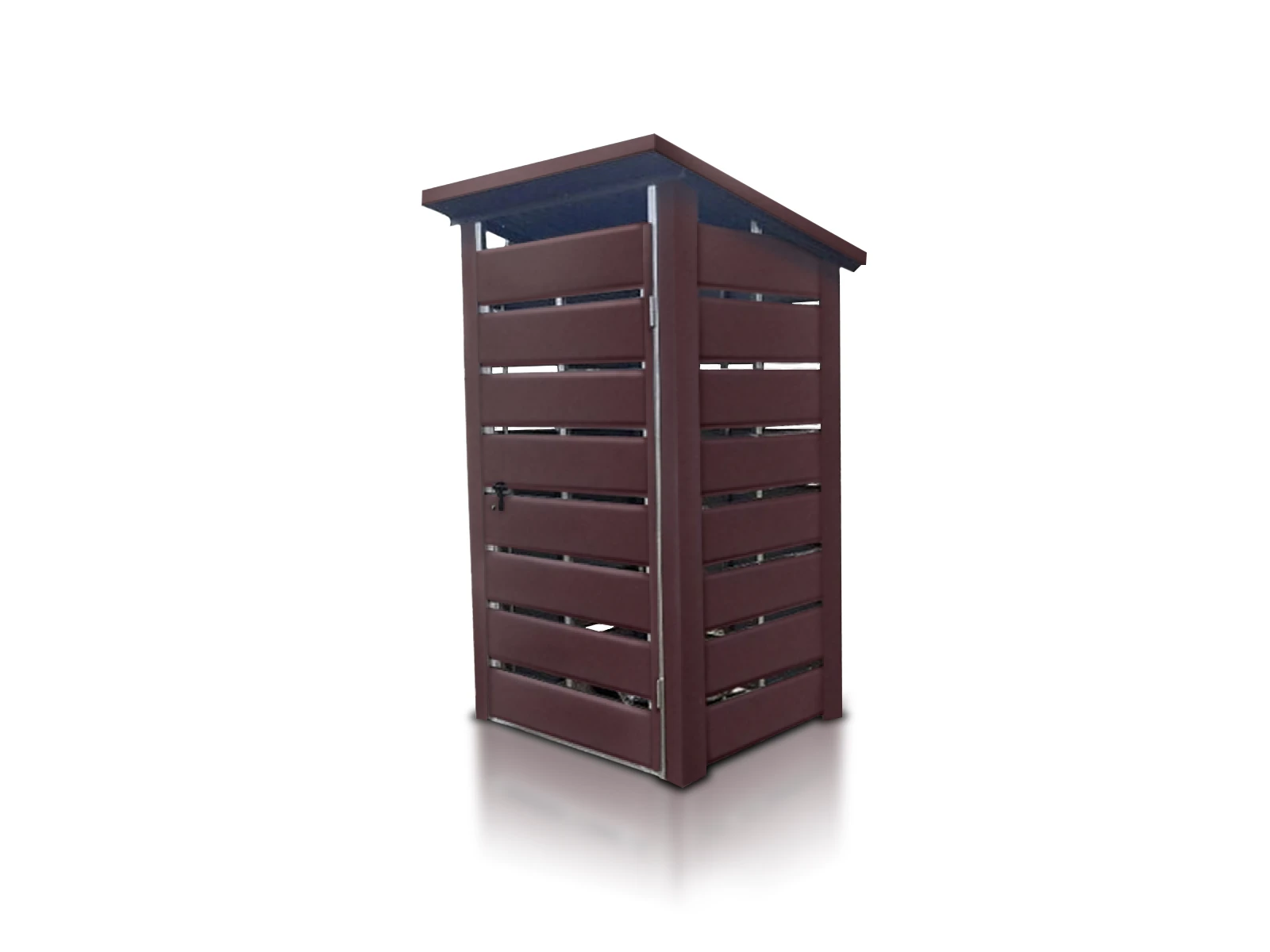 Wiata Smietnikowa 1X1 M Dach Jednospadowy