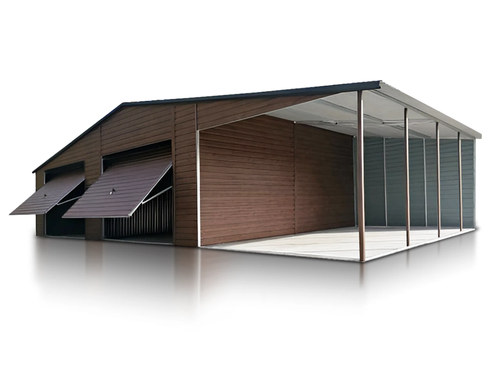 Garaz Blaszany Dwustanowiskowy 8X6 M Najlepsza Oferta