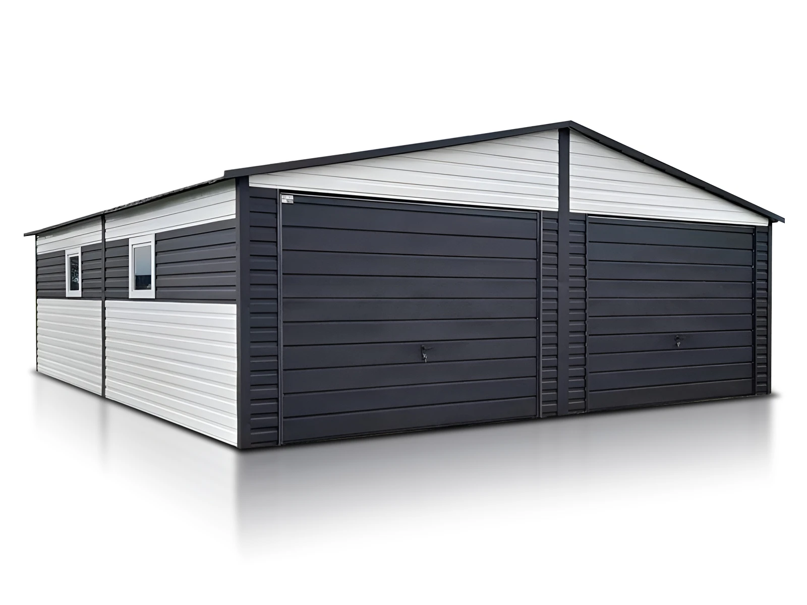 Garaz Blaszany Dwustanowiskowy 7X7 M