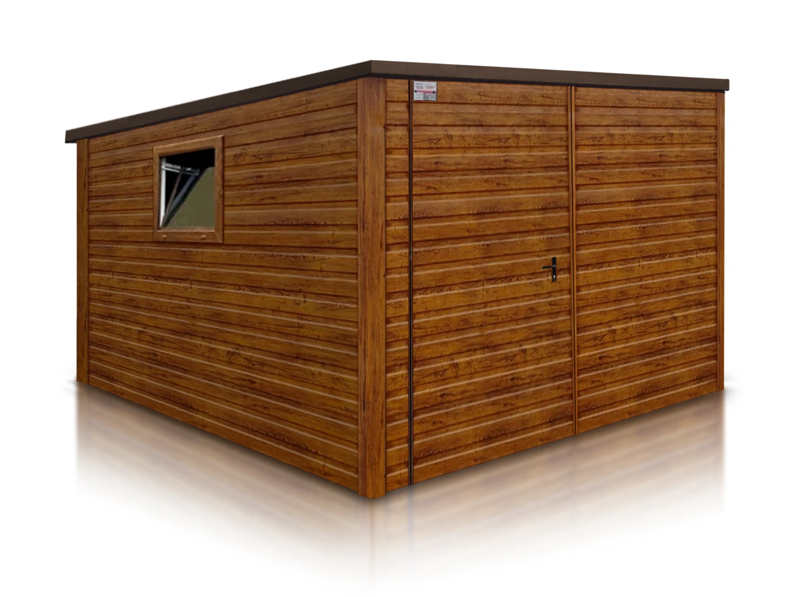 Garaz Blaszany 3X3 Z Montazem