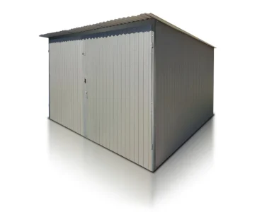 Garaż blaszany 3x3m blaszaki garaż blaszak grafit garaże