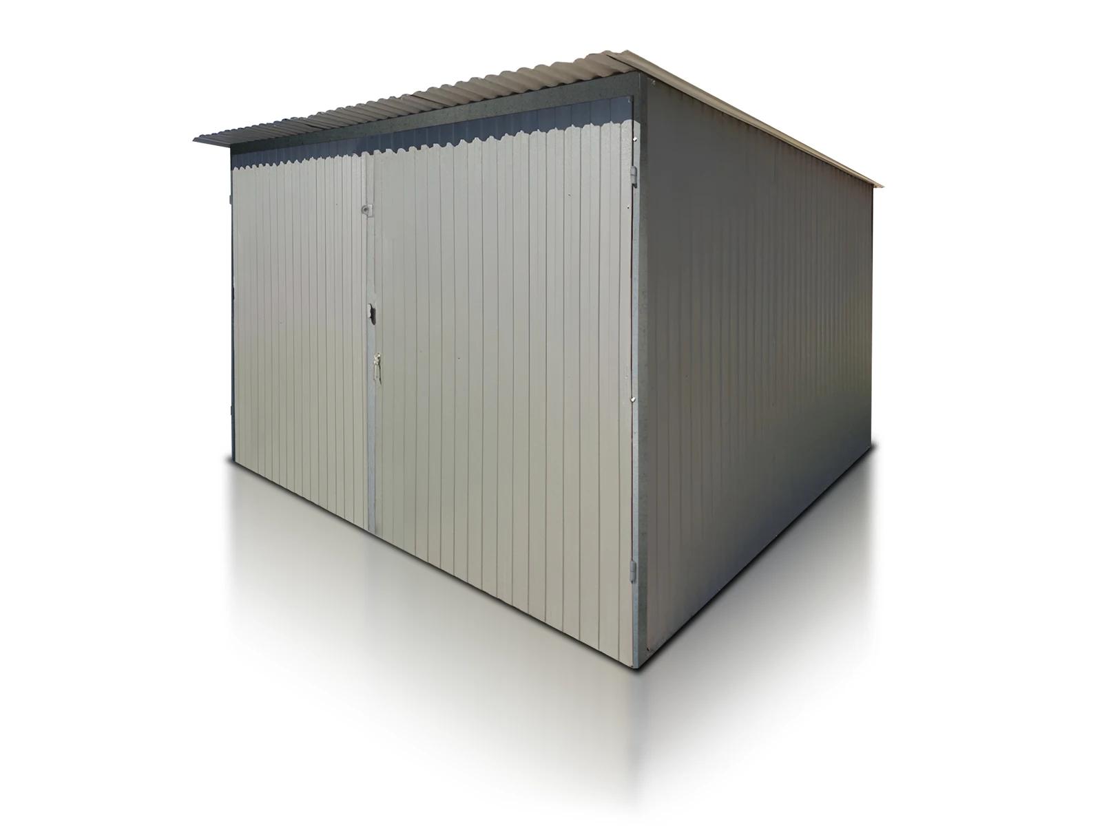 Garaz Blaszany 3X3M Grafit