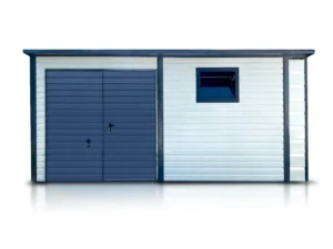 garaz blaszany 5x2 5 m wiatka 0 4x2 5 m