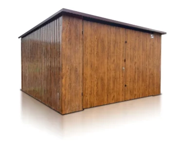 Garaże Drewnopodobne 20 Nowoczesne garaże garaże blaszane garaż blaszany 4x3