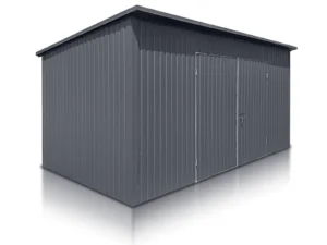 garaz blaszany 5x2 5 m dach jednospadowy