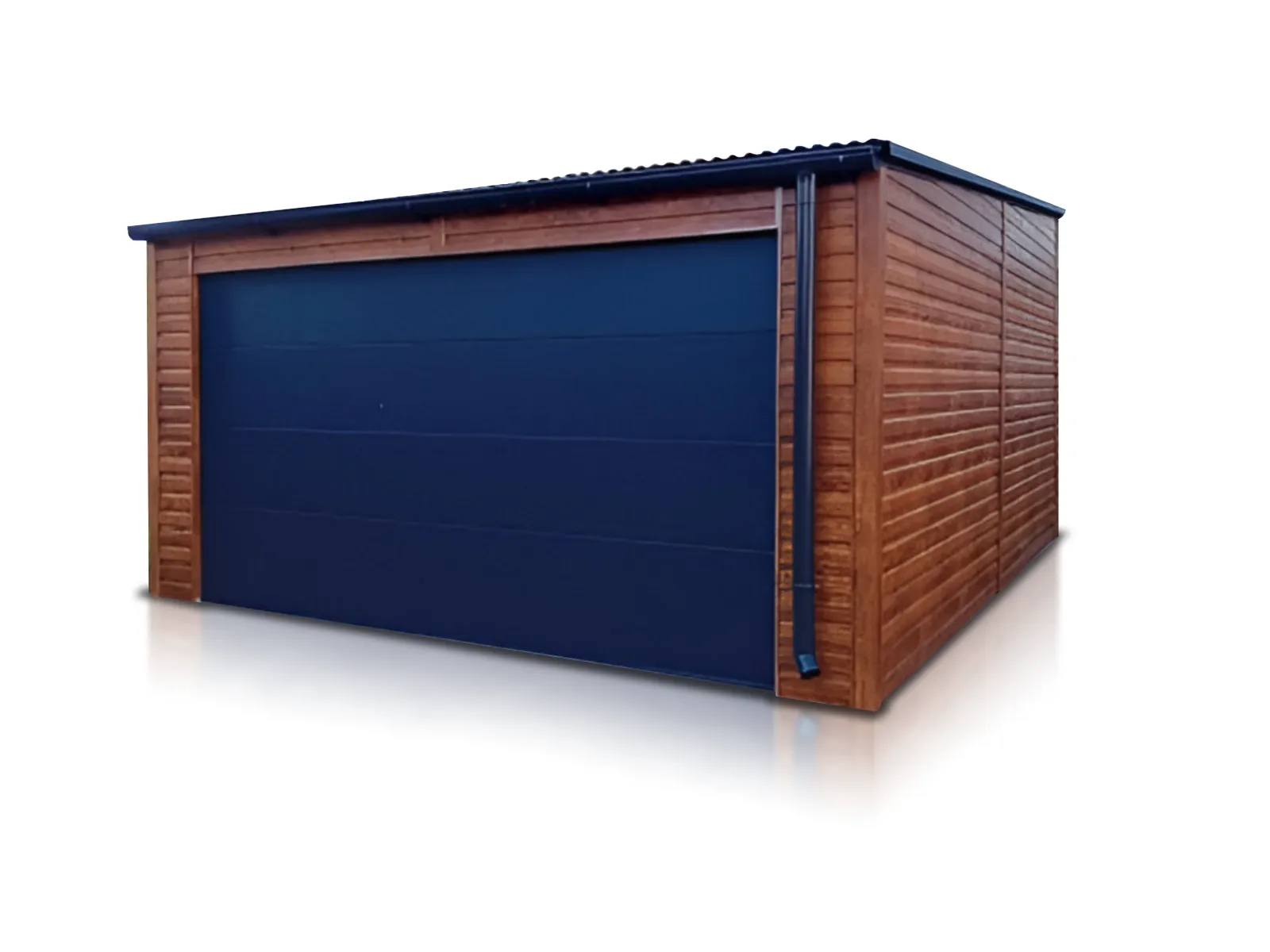 Garaz Jednostanowiskowy 5X6 M Drewnopodobny