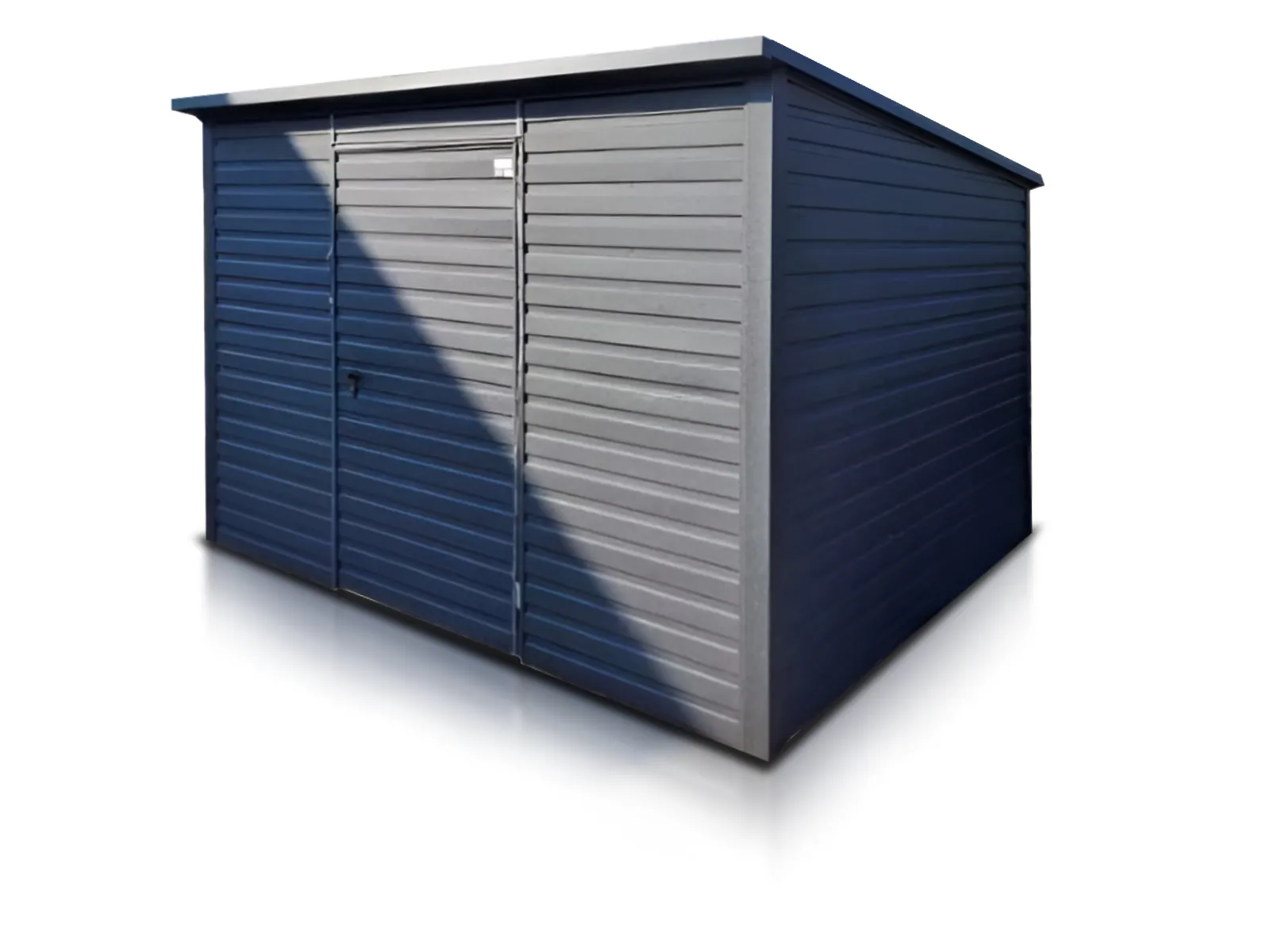 Garaz Drewnopodobny Grafitowy 3X3M