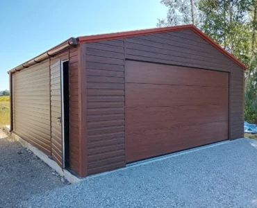 Garaż 6x6 blaszaki nowoczesne garaże liderstal