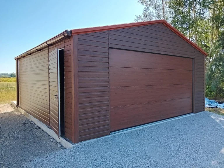 garaż 6x6 blaszaki nowoczesne garaże liderstal