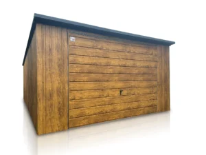 garaz jednostanowiskowy 4x6 m brama uchylna