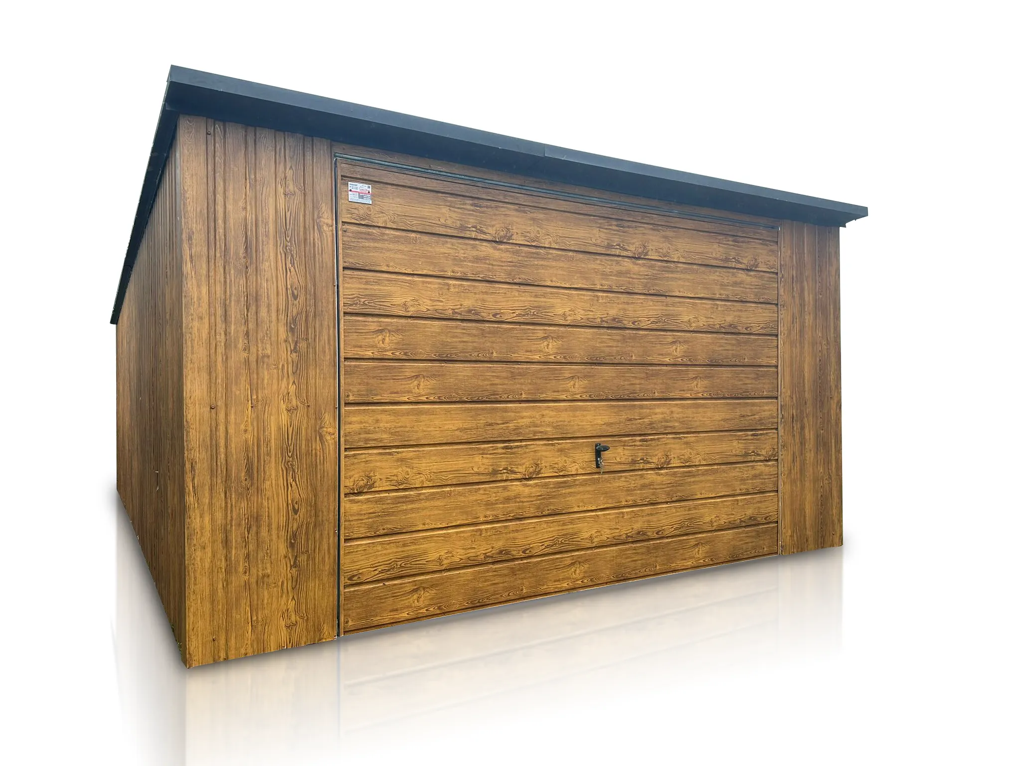 Garaz Jednostanowiskowy 4X6 M Brama Uchylna