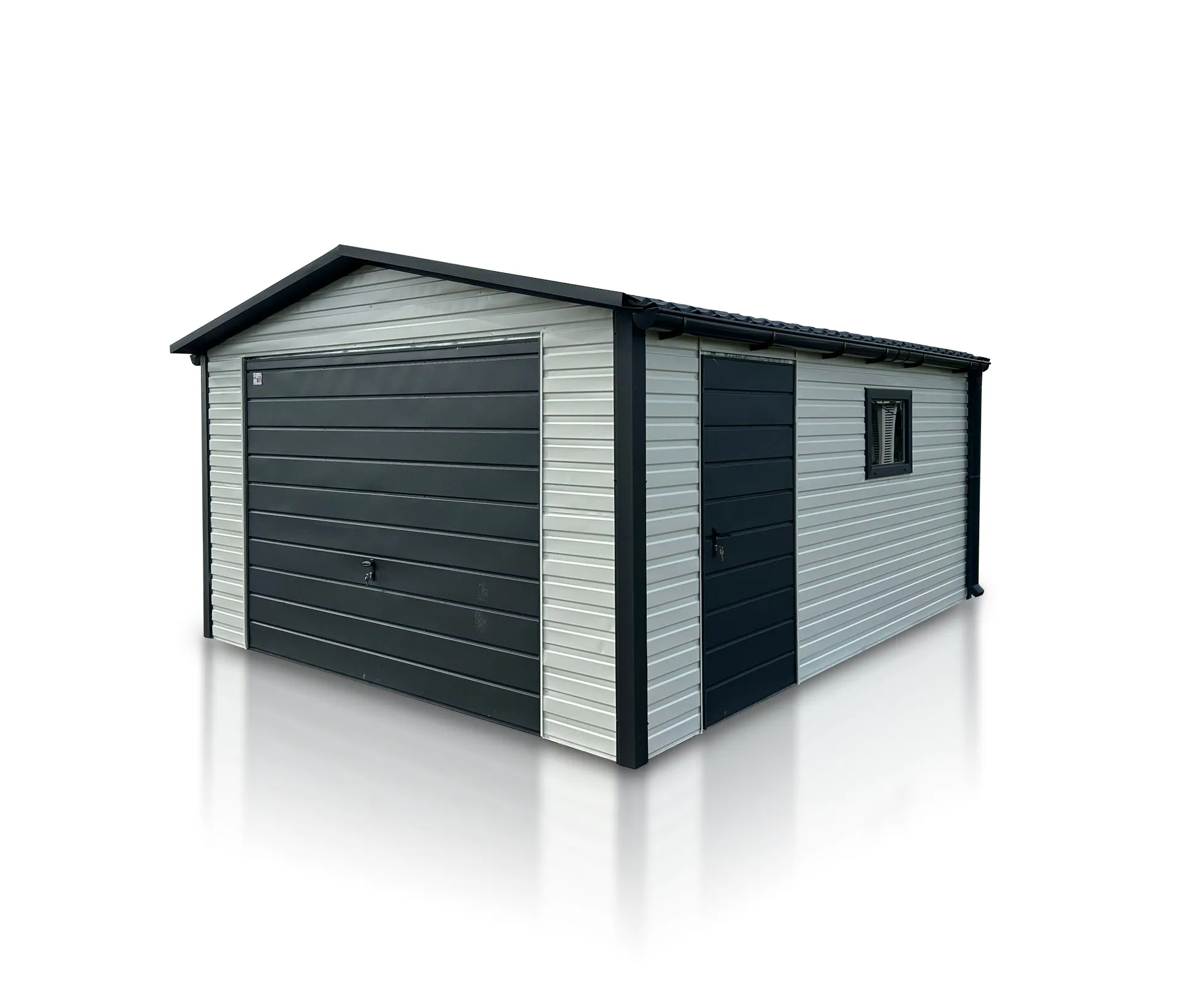 Garaz Jednostanowiskowy 4X5 M Dach Dwuspadowy 2