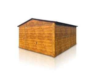 garaz jednostanowiskowy 4x6 m drewnopodobny