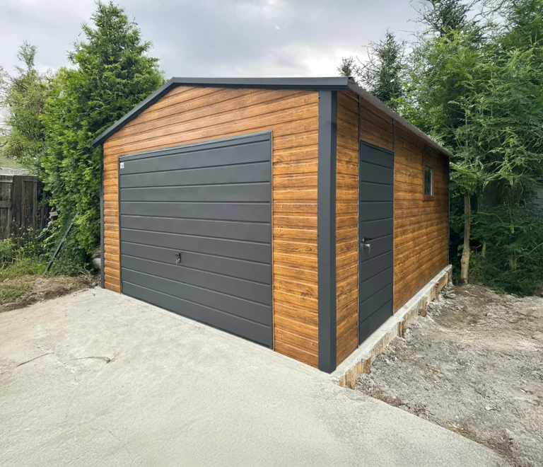 garaż jednostanowiskowy 4x6 m