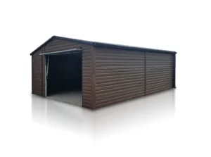 garaz blaszany 5x6 wzmocniona konstrukcja