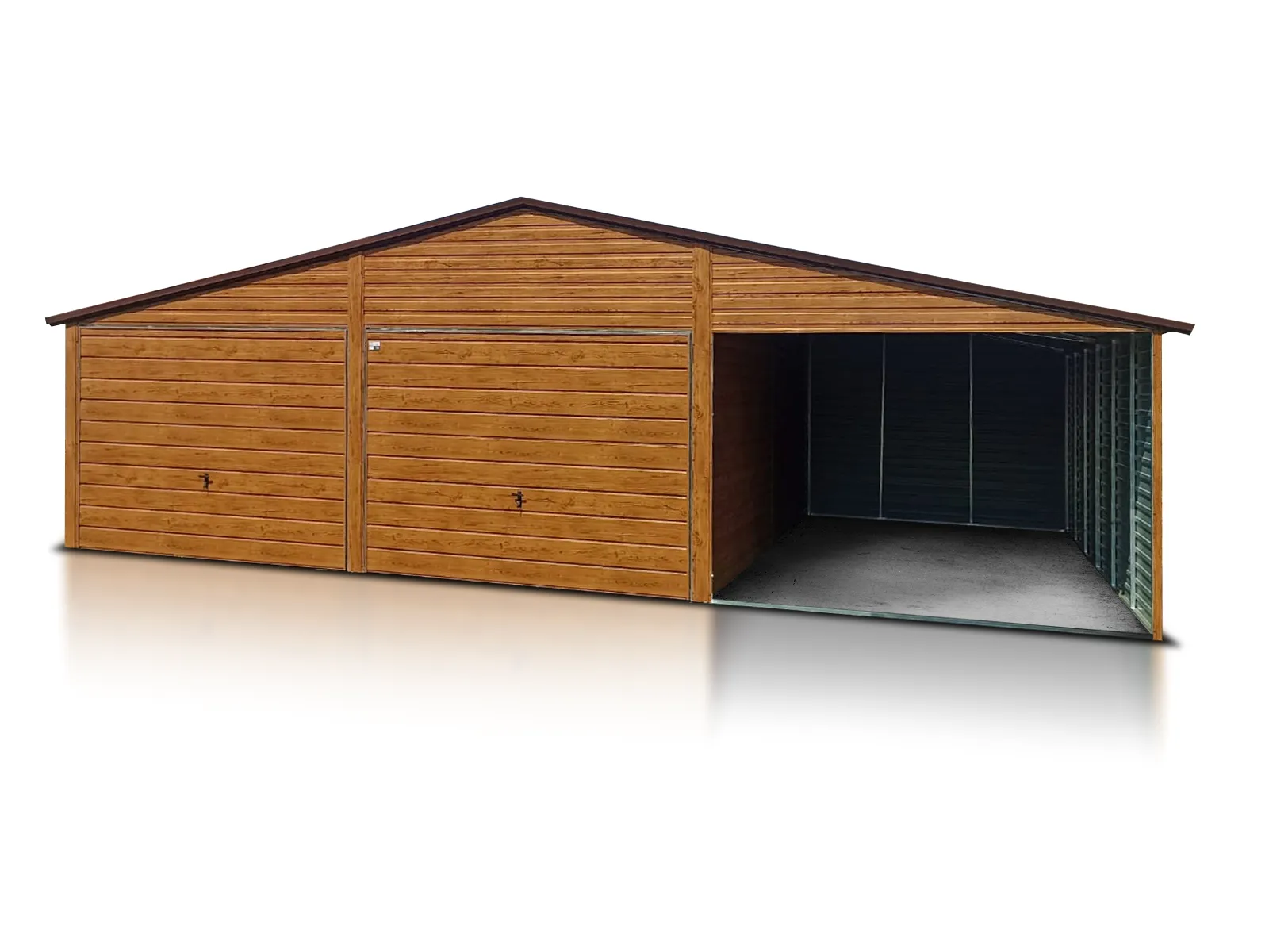 Garaze Drewnopodobne 9X5 Blaszany