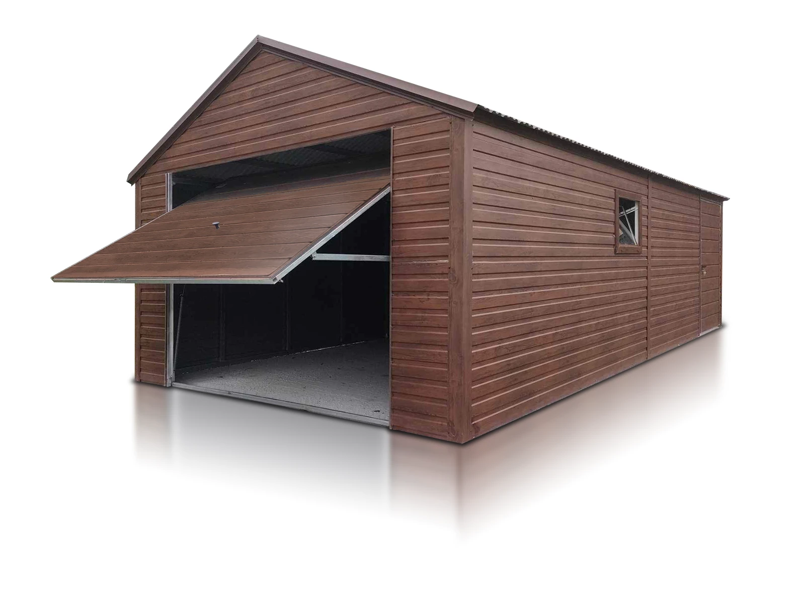 Garaz Jednostanowiskowy 4X5 M Dach Dwuspadowy