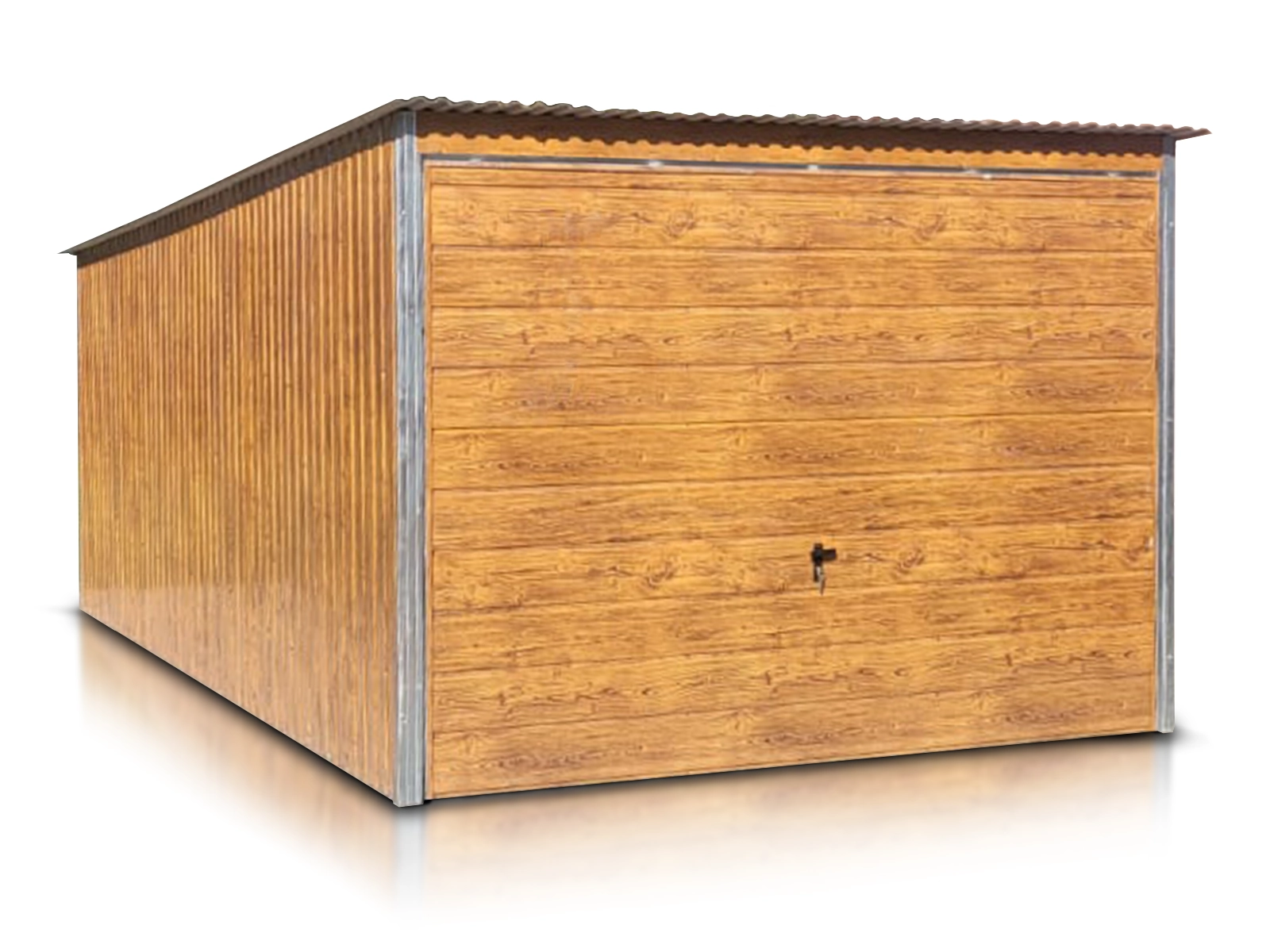 blaszak drewnopodobny 3x6 garaz