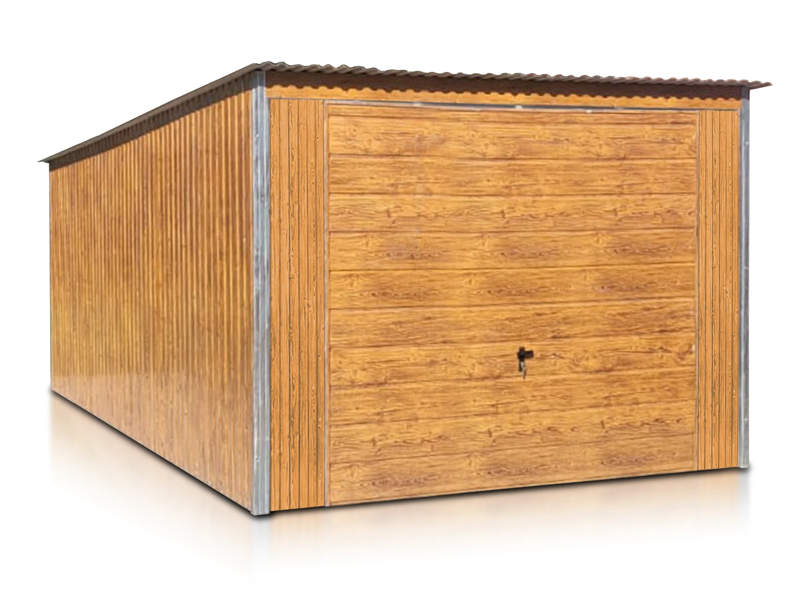 Blaszak Jednostanowiskowy Drewnopodobny 3 5X5