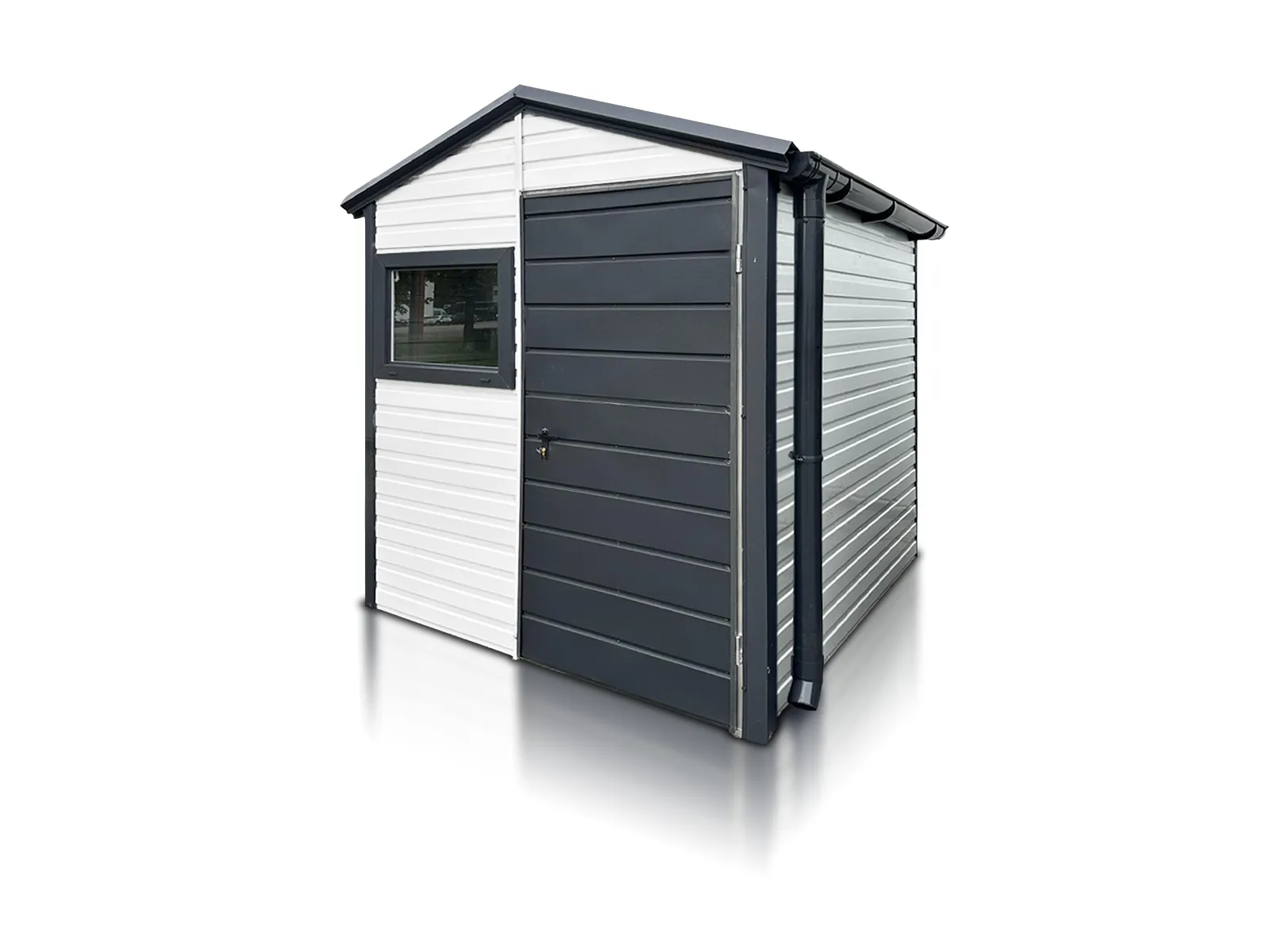 garaz blaszany domek narzedziowy 2x2m