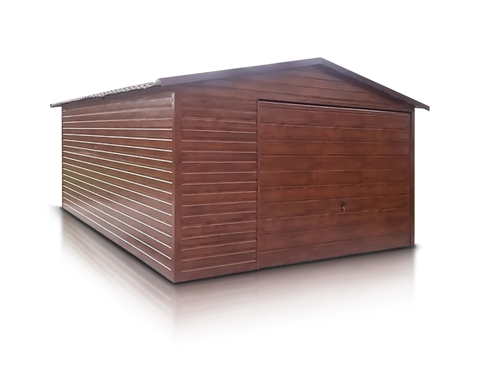 Blaszak 4X5 5 Brama Uchylna Garaz Blaszany