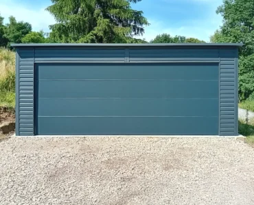 Garaż drewnopodobny 6x6 garaż blaszany drewnopodobny