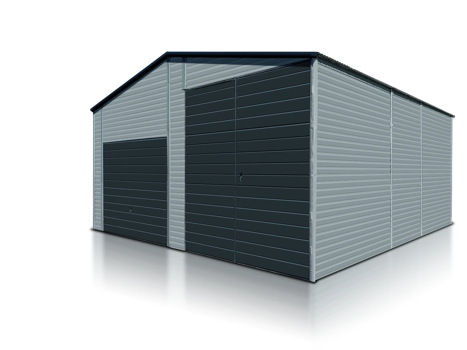 Hala 6 5X8 M Dach Dwuspadowy Brama