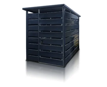 Wiata śmietnikowa 1.5x2 m - Dach jednospadowy II gat.