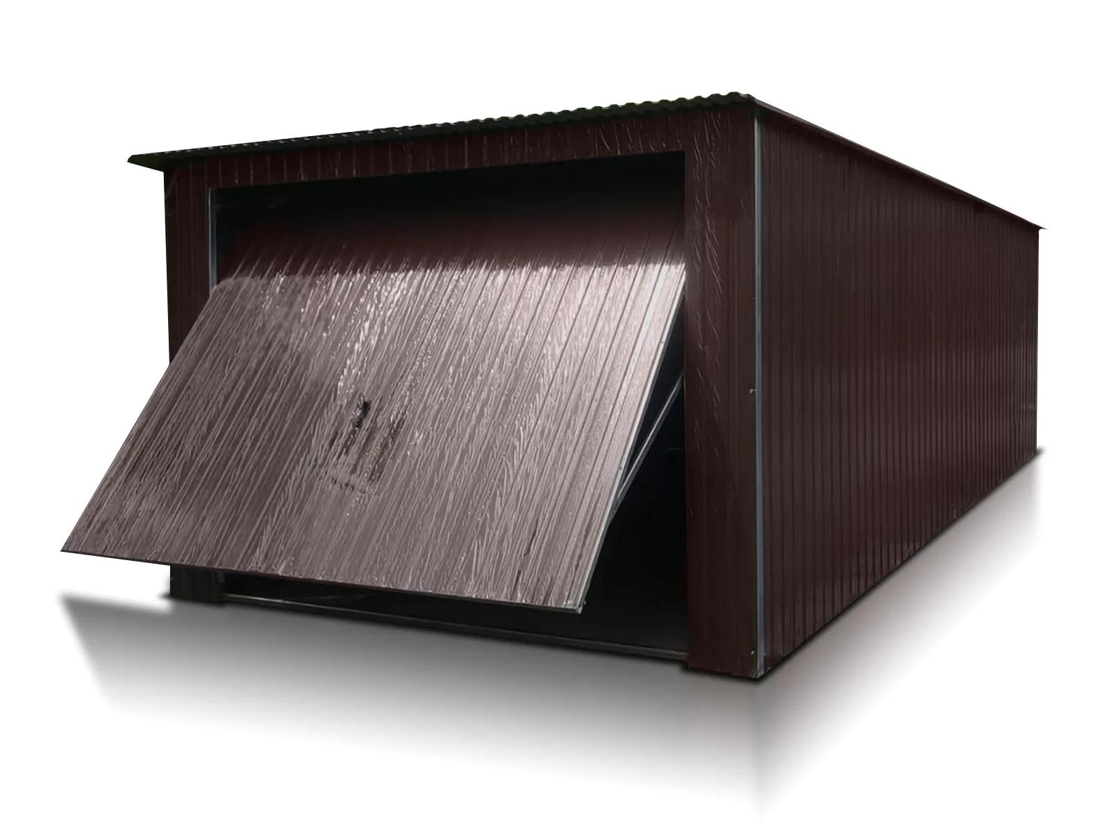 garaz blaszany jednostanowiskowy pojedynczy 4x5 m