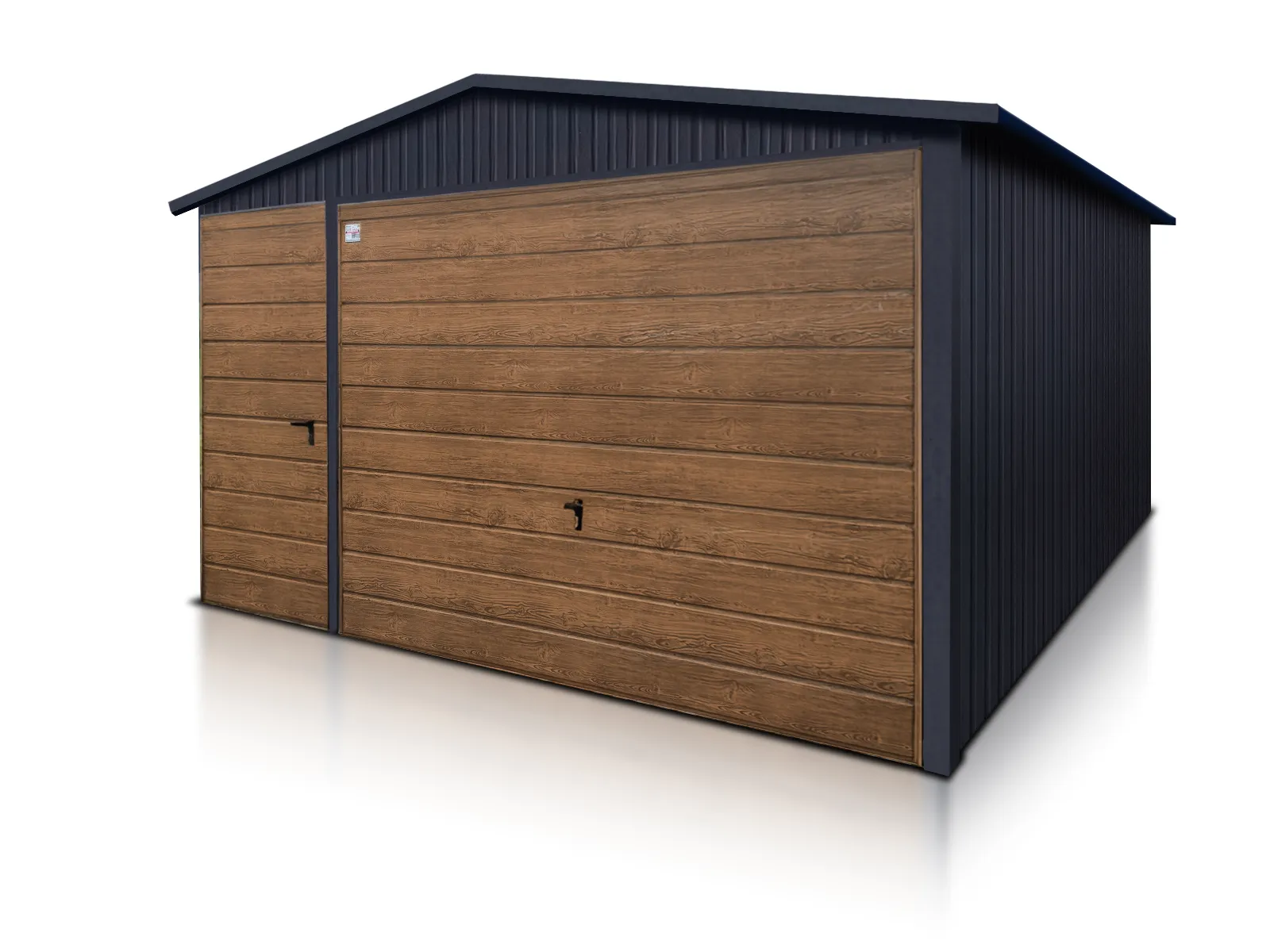 Garaz Jednostanowiskowy 4X5 M Grafit Dwuspadowy