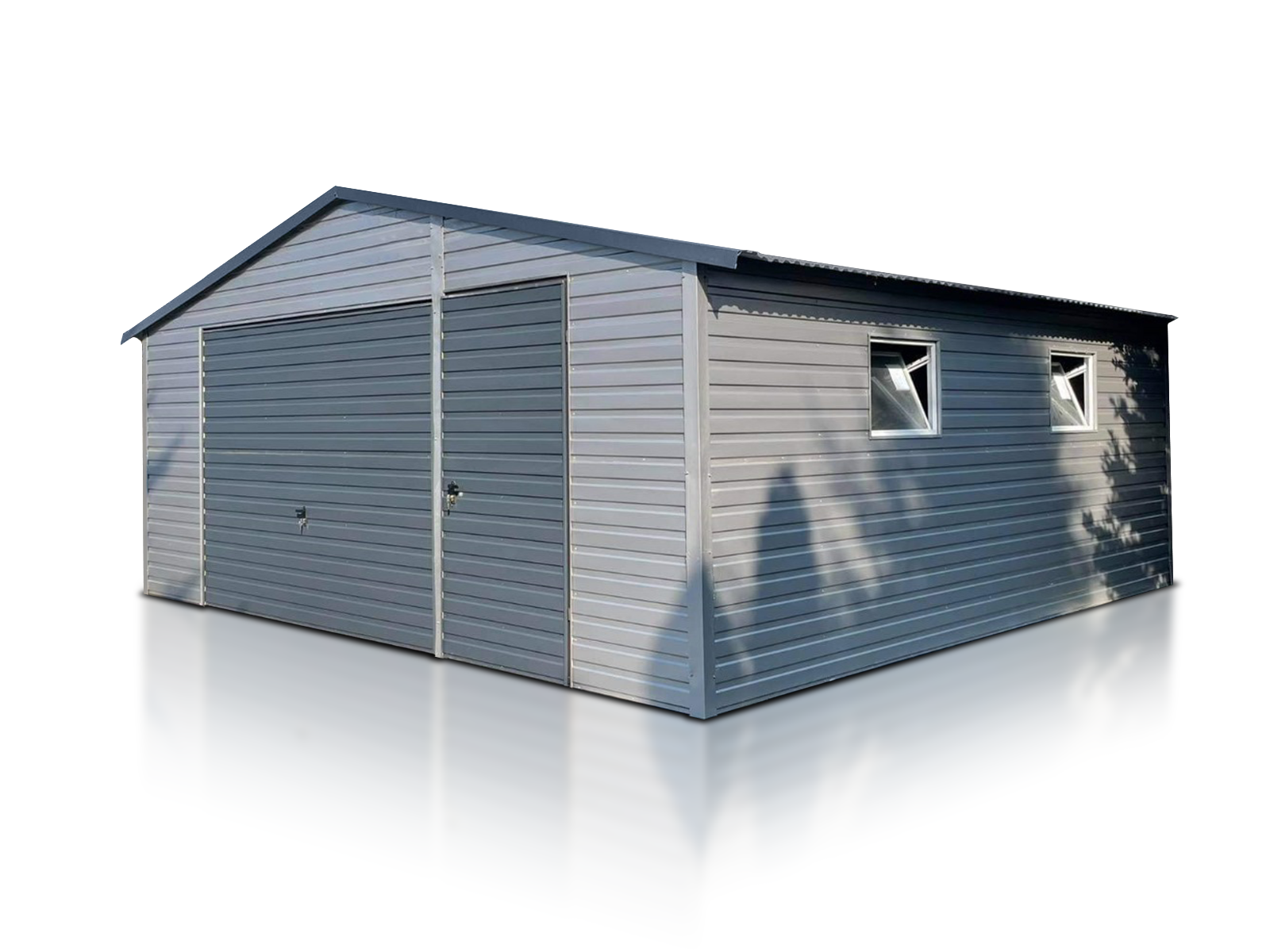 garaz jednostanowiskowy 6x5 m aluminium