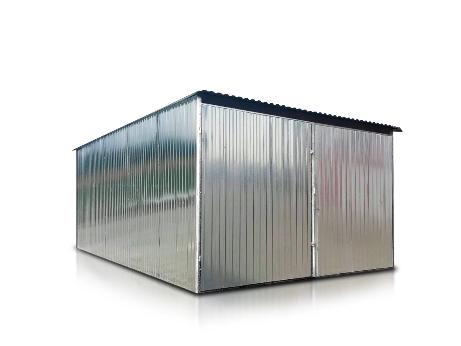 garaz 3x5 5 blaszany pojedynczy