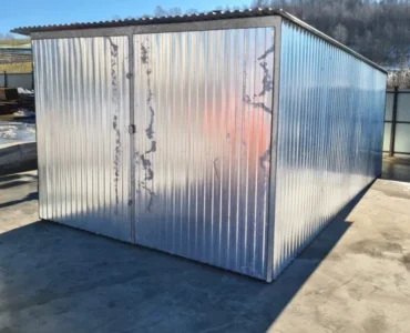 Blaszak 3x5 garaż blaszany z montażem