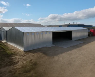 Hala blaszana wiata magazyn 27x10 garaże