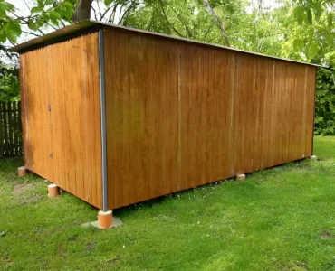 Nowoczesne garaże garaż blaszany 3x5 garaże blaszane