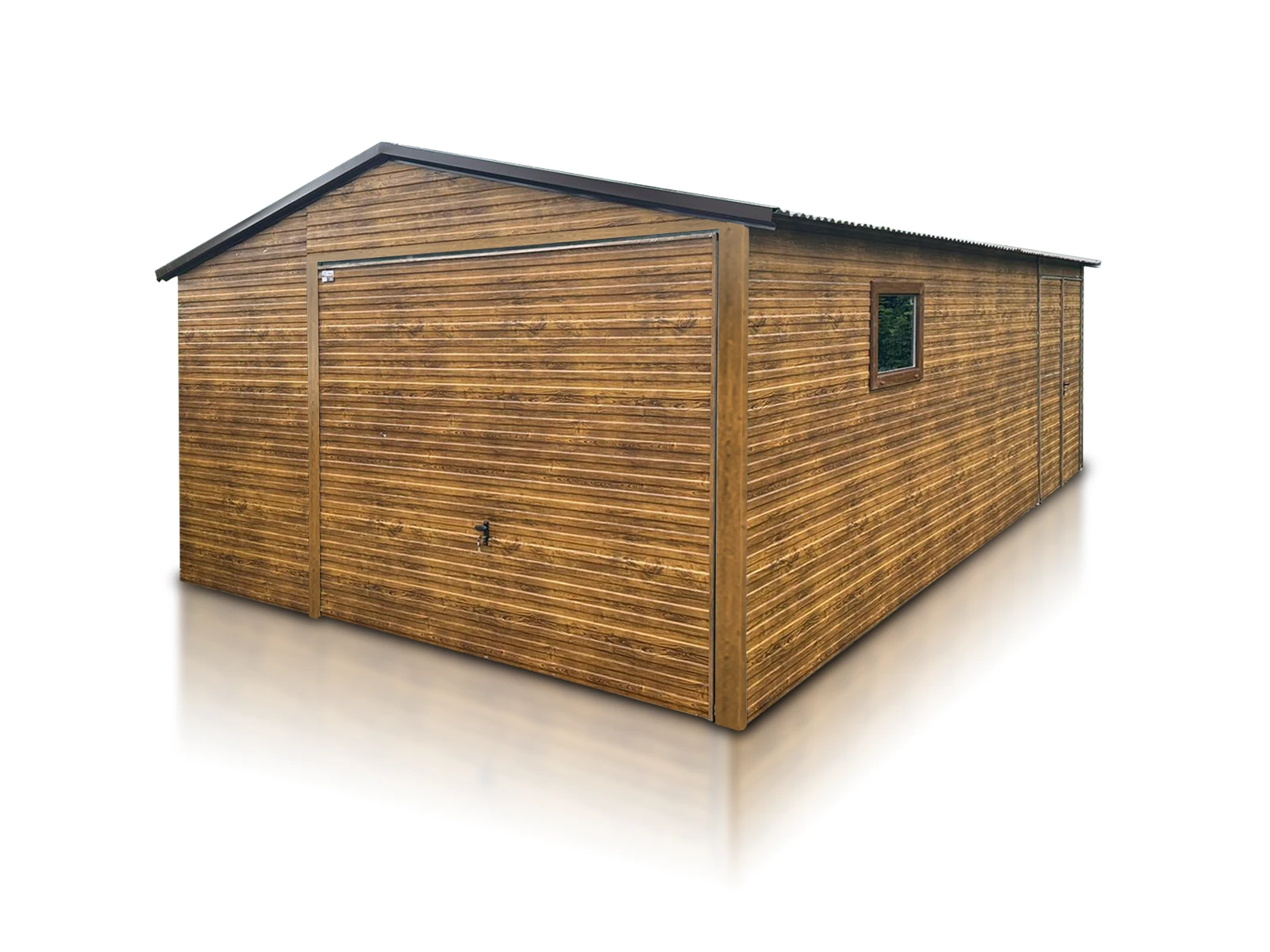 Garaże blaszane Łęczna brama uchylna