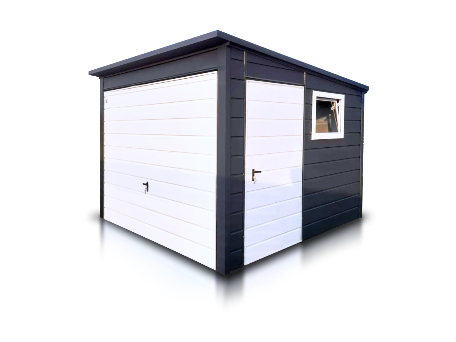 Garaże blaszane Żywiec domek narzędziowy