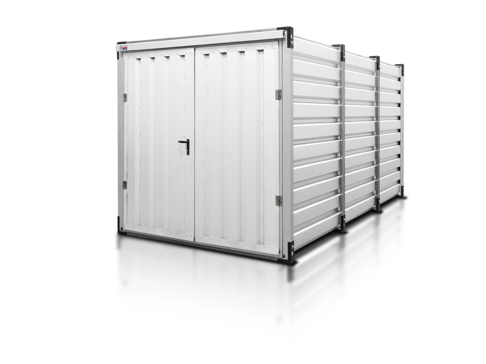 kontener magazynowy 4 m bialy