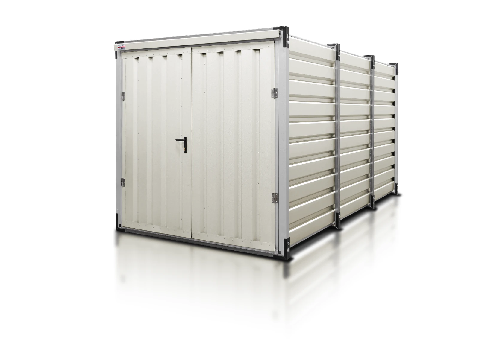 Kontener Magazynowy 4 M Szara Biel